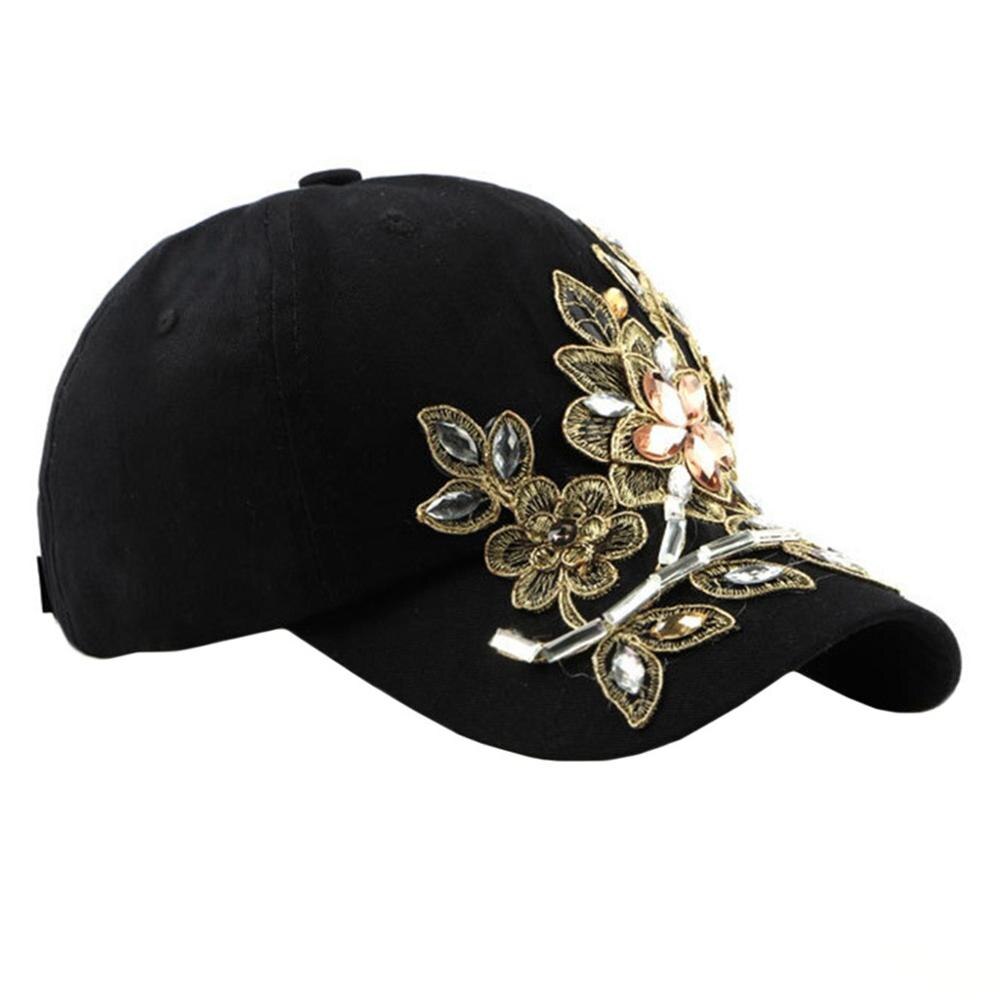 Baseballpet dames heren verstelbare hoeden met geborduurde letters top casual outdoor sporthoed voor volwassenen zwarte zonnehoed z: Default Title