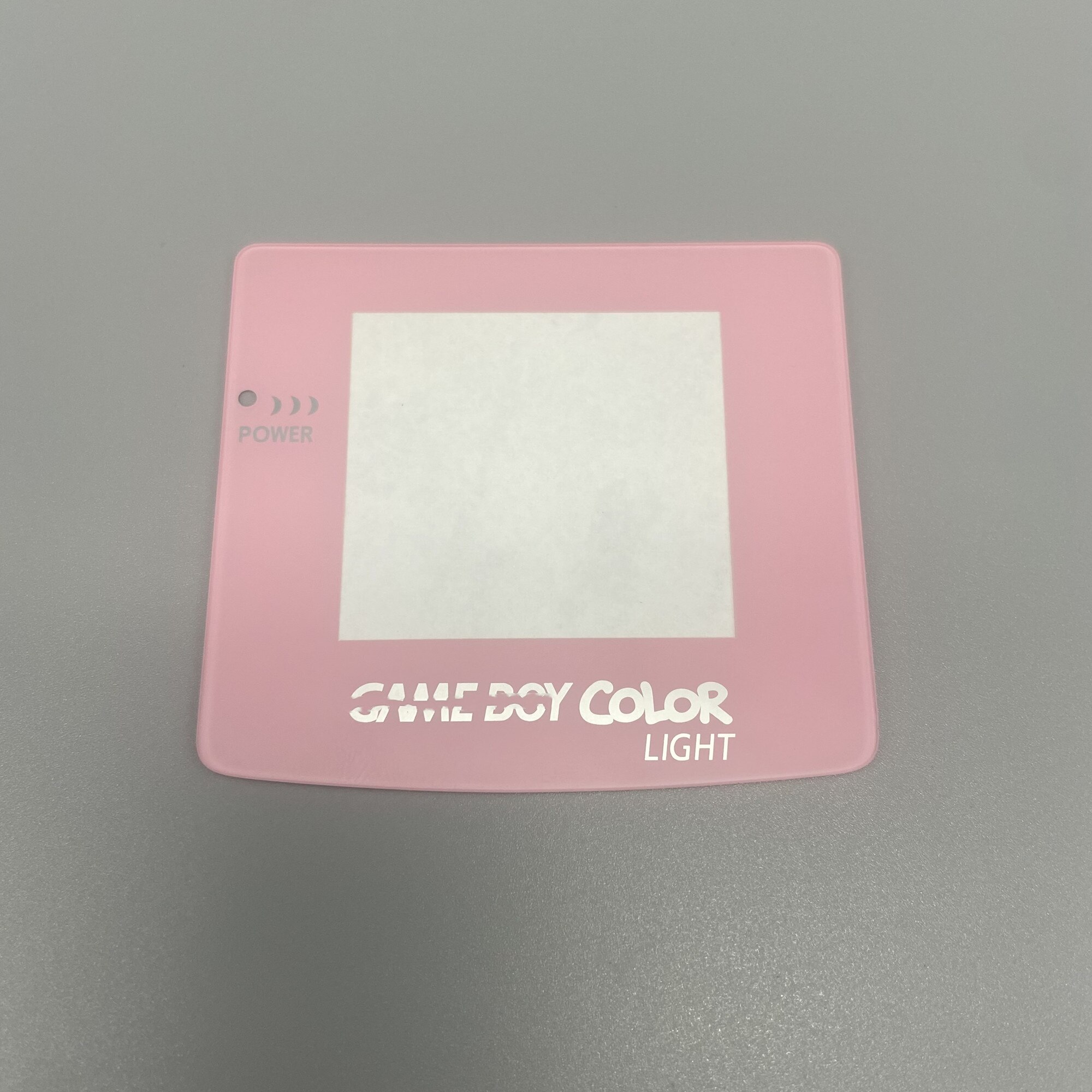 Glas objektiv spiegel für 2,2-inch hohe helligkeit Gameboy farbe GBC: 2.2 GBC Pink