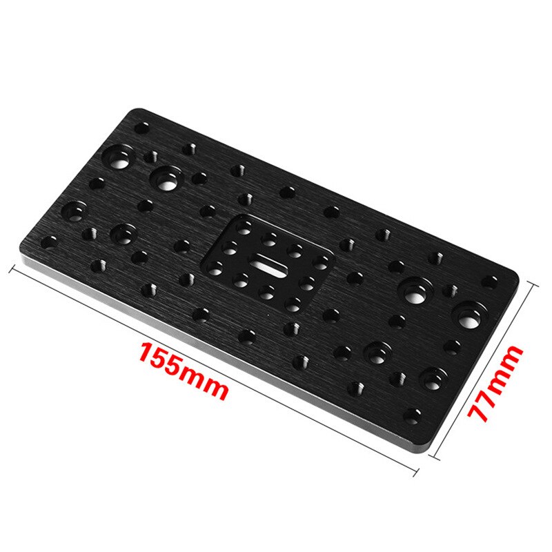 1pc plate 3D Printer parts Aluminum Alloy C-beam Gantry Plate - Double Wide for C-Beam CNC Machine Parts Accessory
