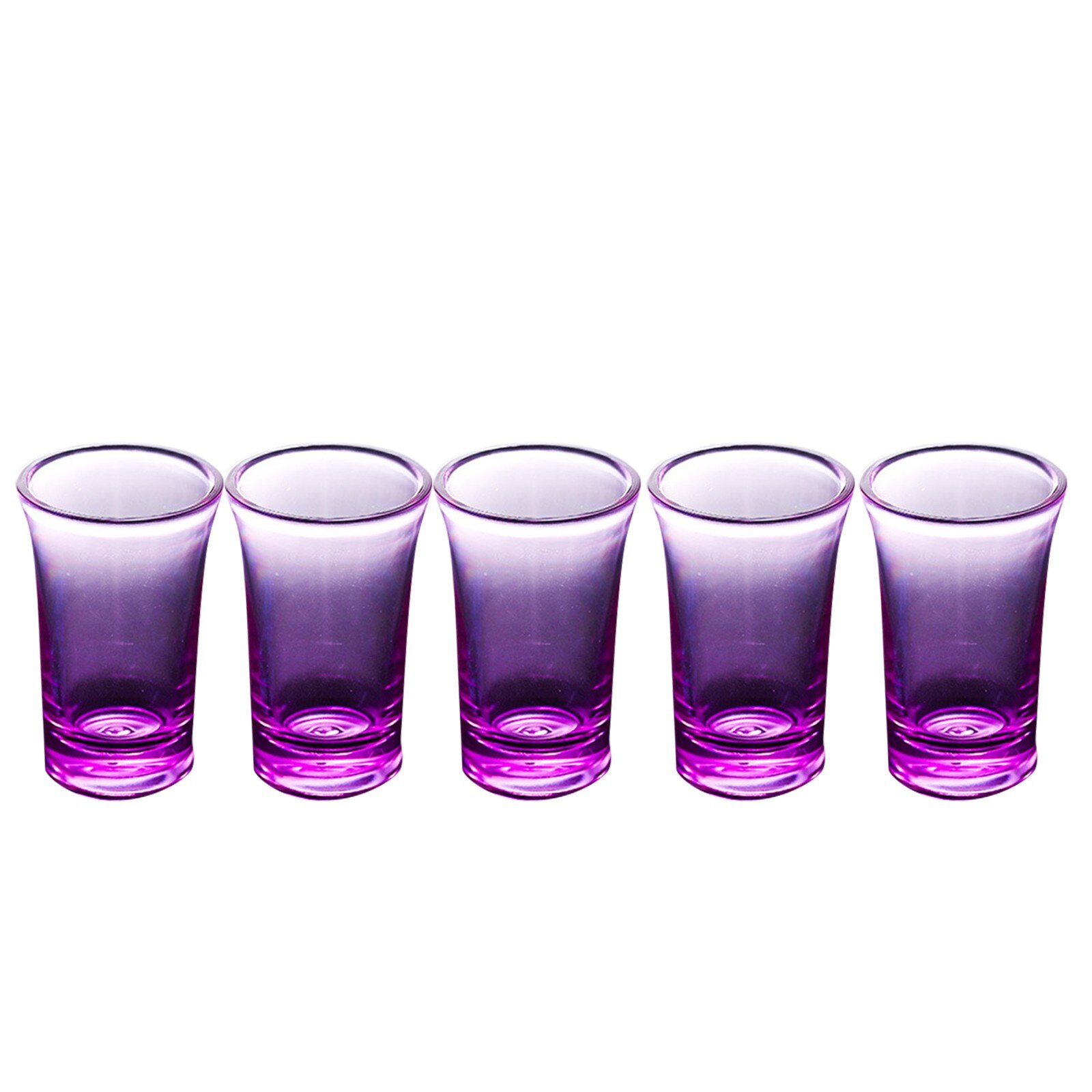 25# 6pcs Acrylic Stemless Wine Glasses Water Tumblers, Made Of Shatterproof Plastic Wine Beer Cocktail Wedding Glass For Home: Purple 