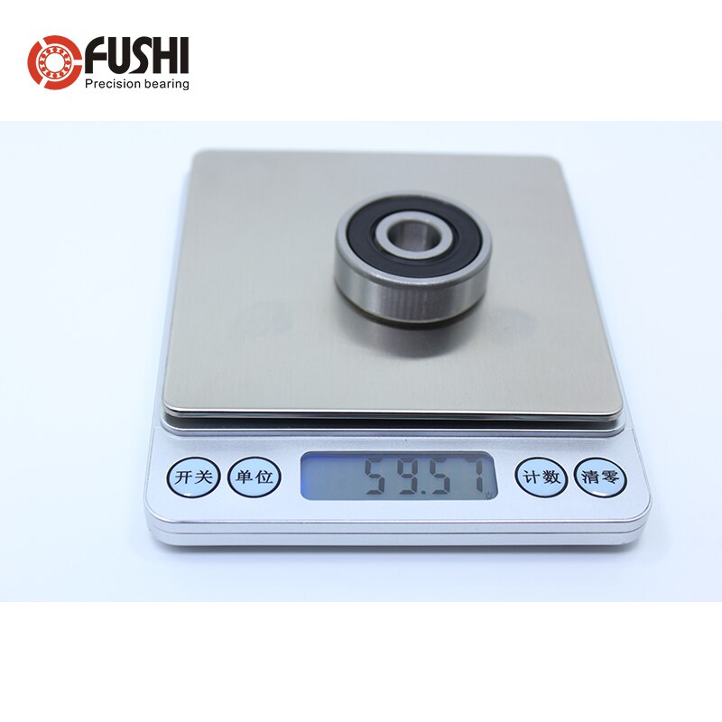 6301RS Bearing ( 4 PCS ) 12*37*12 mm Deep Groove 6301-2RS Ball Bearings 6301RZ 180301 RZ RS 6301 2RS EMQ