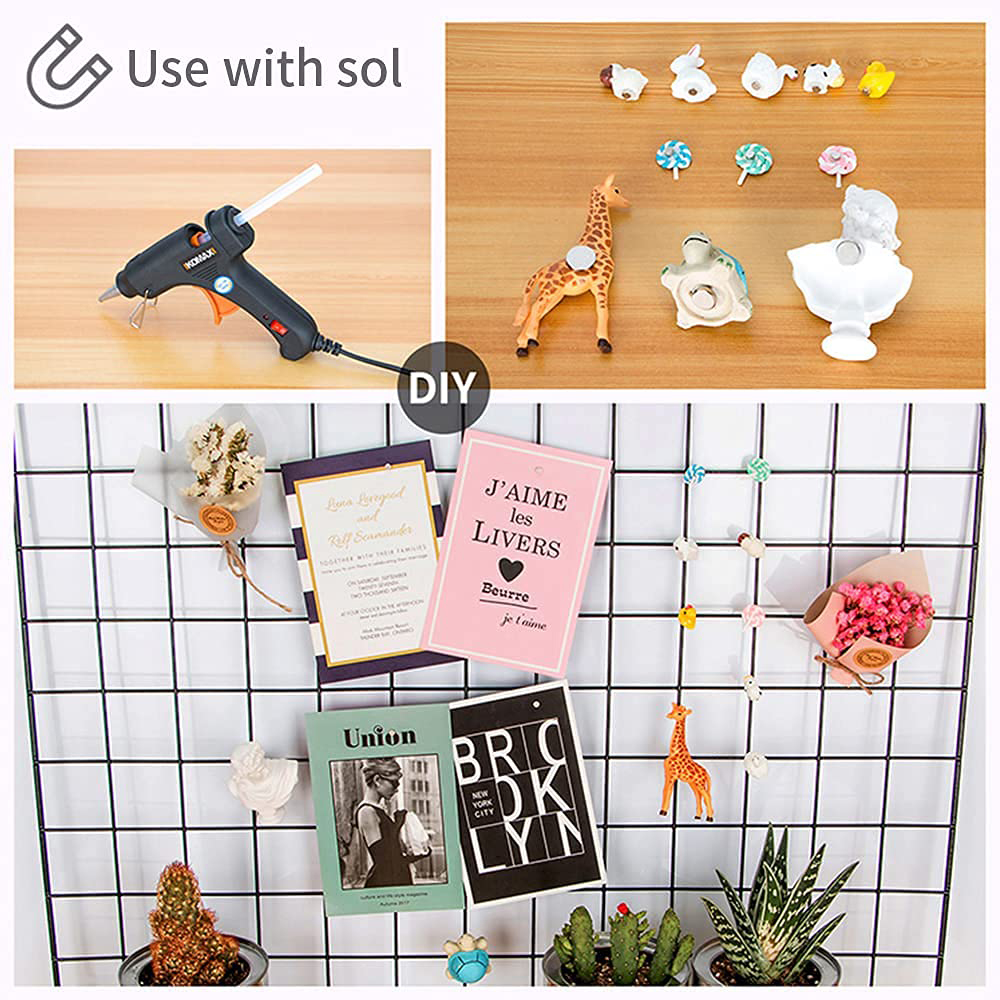 1/2/5/10/20/50Pcs 20x10mm Strong Round Magnets for Fridge, DIY Projects, Science & Office Use Refrigerator Magnet 20*10