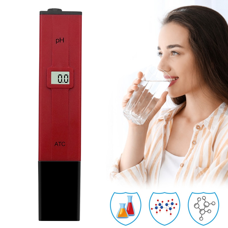 Ph Pen Ph Meter Digitale Display Pen Type Ph Meter Ph Detectie Atc Temperatuurcompensatie Test Pen Ph Meter