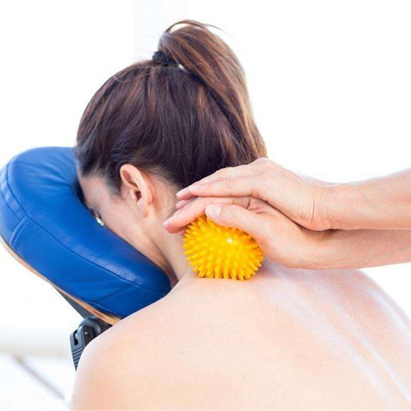 2pcs Peanut Massage Ball Relax Muscle Fitness Exercise Ball Spiky Trigger Point Relief Muscle Leg Pain Stress Pilates Handballs