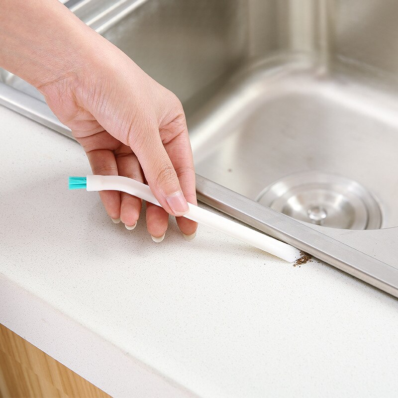 2 pièces/ensemble nettoyage brosse étroite longue poignée Portable Gap vêtements bébé lait bouteille Gap nettoyage brosses ménage cuisine outils