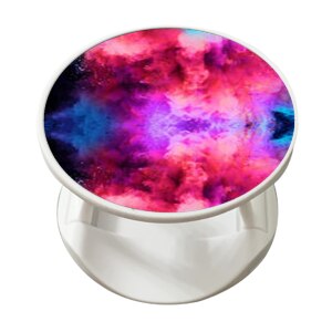 Round Finger Grip Mobile Phone Holder Expanding Stand Grip Support Anti-Fall Foldable Universal for Smartphone: A1426