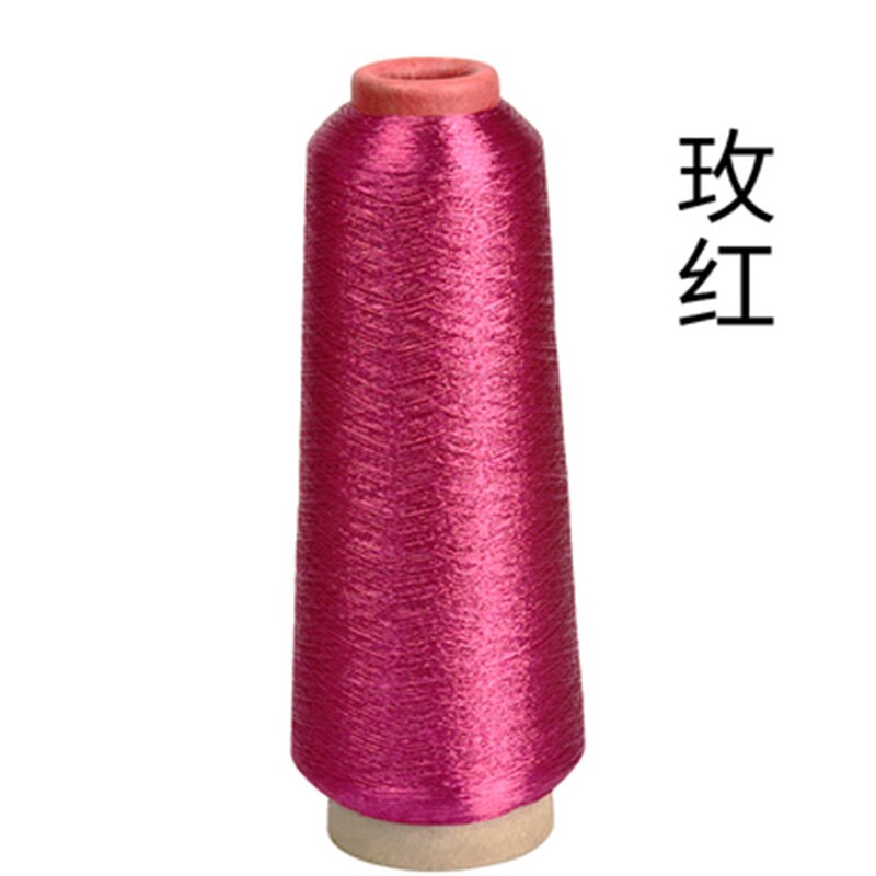 Rollo de hilo de seda dorado y plateado para costura pagoda, rollo de 150g, 3600m, para accesorios de costura de sastre 1190: 4 rose red