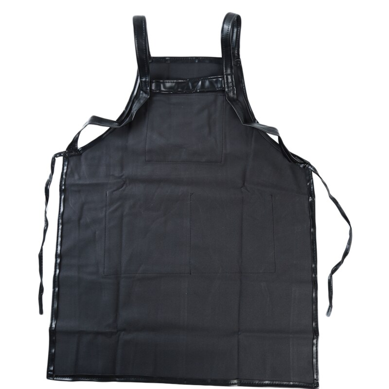 Waterproof Oil-proof Unisex Adjustable Leather Hanging Neck Hotel Restaurant Cafe Barber Shop Bakery Bar Waiter Work