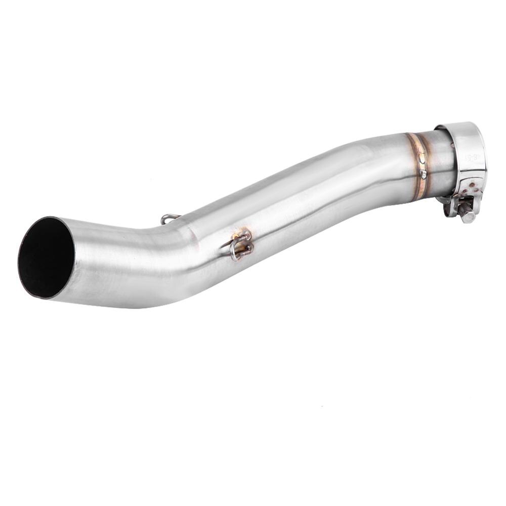 Motorcycle Exhaust Pipe can connect with 51mm muffler pipe won't rust Especially for Benelli BN302 TNT 300 #1