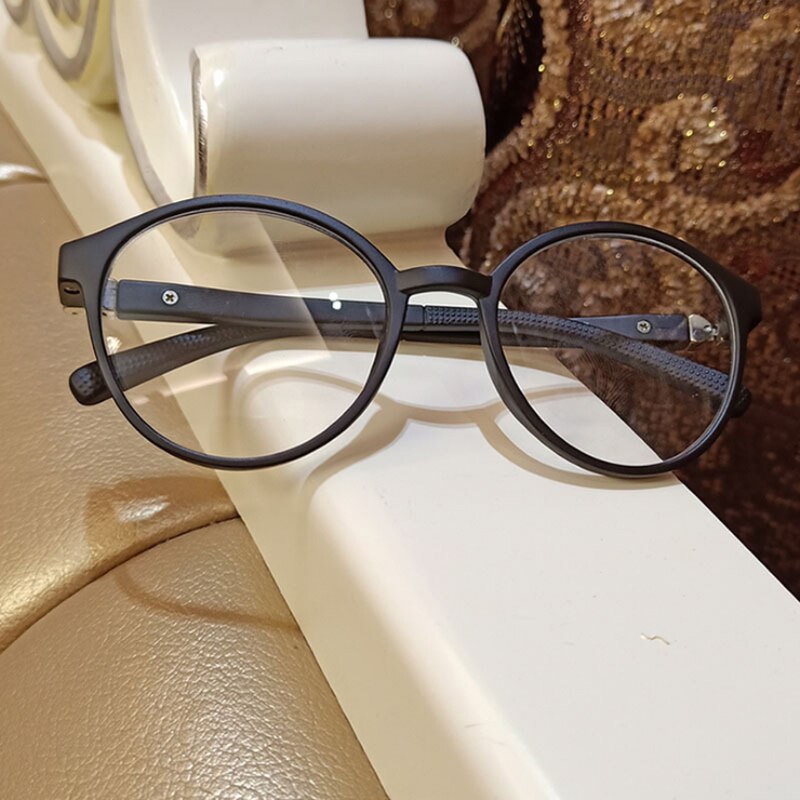 Anti-blåt lys børns briller læsebriller ultralette computergoggles brilleramme til kvinder: C8