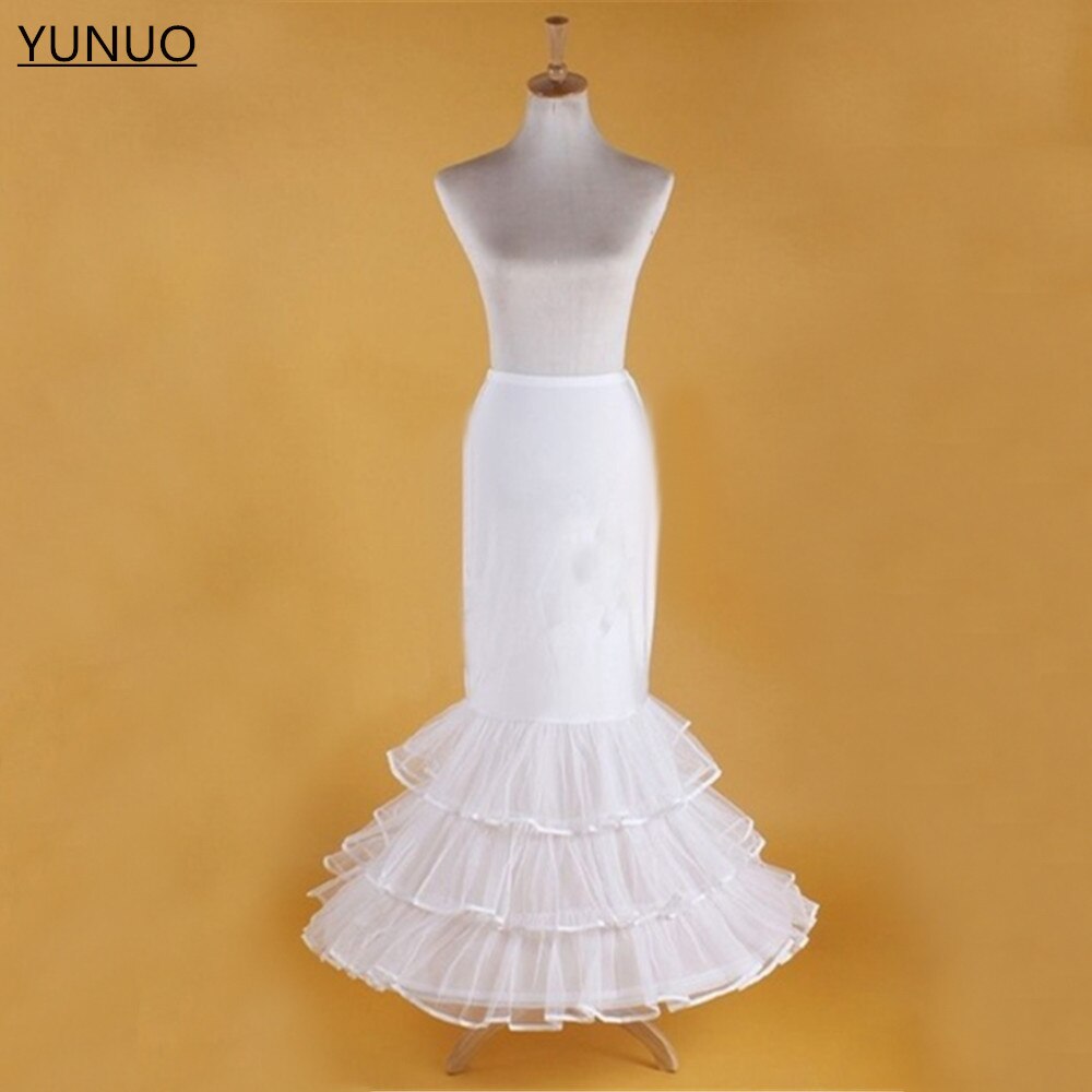 YUNUO Braut Band Felsen Hochzeit Petticoat Zubehör Krinoline Unterhose Weiß: 9