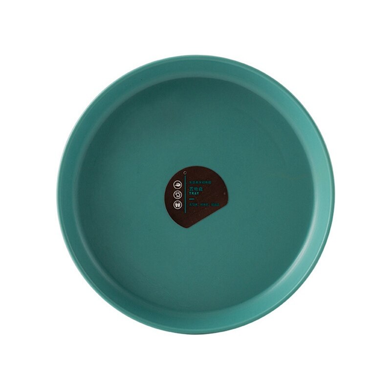 6 Inch Small Dish Salted Vegetable Plates Desktop Spitting Bone Dish Plastic Snack Fruit Cake Dish Dining Table Garbage Plate #: G1