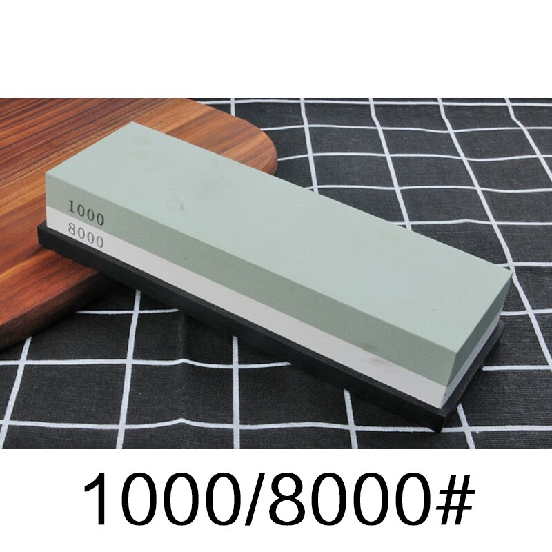 2-IN-1 240 600 1000 3000 grit Knife Sharpener Whetstone Sharpening Stones grinding stone water stone kitchen Tool: 1000 8000 grit