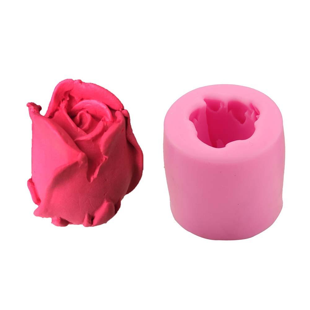 Rose Bloemen Zeep Mold Chocolate Cake Decorating Gereedschap Bakken Fondant Siliconen Mal Diy Handgemaakte Zeep Maken Kaars Hars Mallen