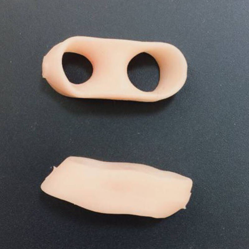 2Pcs Silicone Pinkie Thumb Valgus Finger Corrector Bunion Little Toe Separator Remove Corns Feet Remove Calluses Foot Care Tool: skin