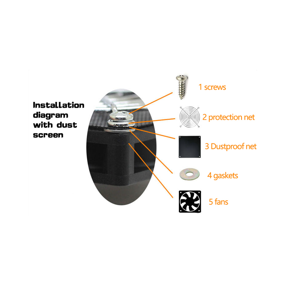 Voor Asus RT-AC68U AC86U EX6200 Tengda AC15 Router Koelventilator Usb Fan 70X70X15Mm koeler