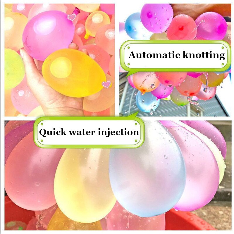 1110Pcs Water Ballonnen Voor Kinderen Jongens Ballonnen Set Party Game Quick Fill Ballon 1110 Bossen Voor Zomer Speelgoed Outdoor strand Speelgoed