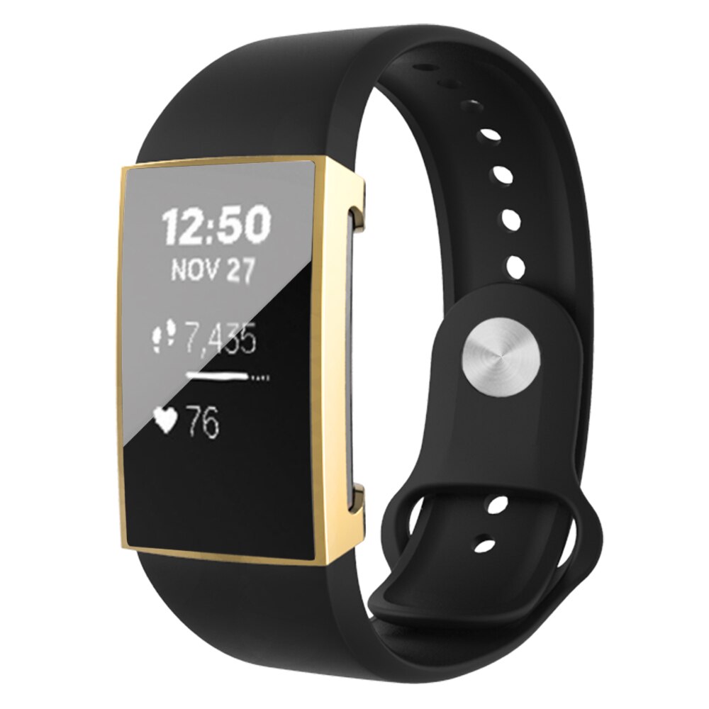 Näytönsuojakuori fitbit-lataukseen 3 pehmeää tpu ultraohut kirkas kuorikotelo fitbit-lataukseen 2 älykellon ranneke lisävarusteita