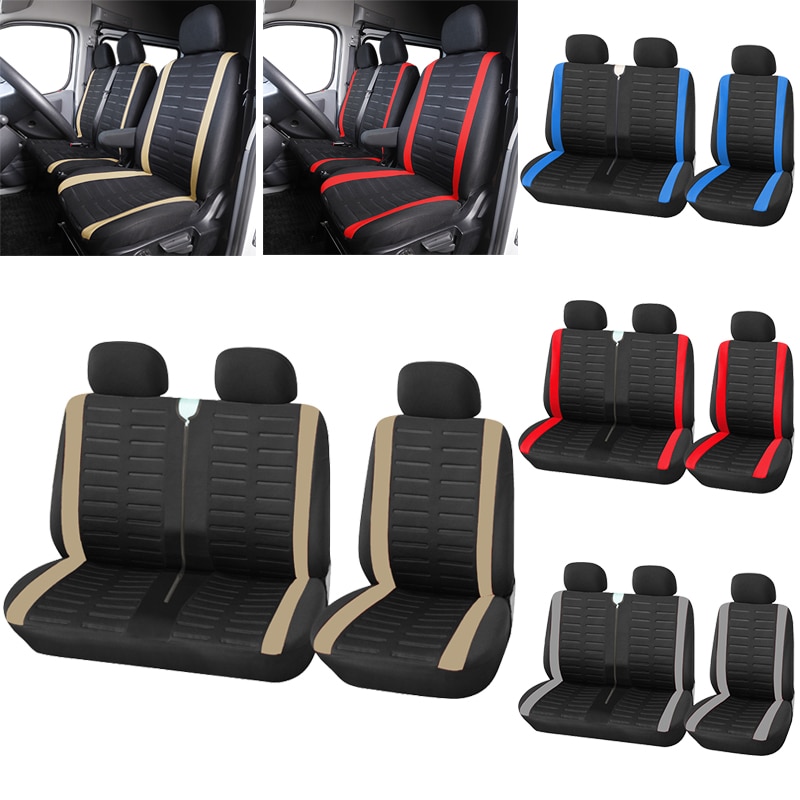 Fundas protectoras universales para asiento de coche, 2 + 1, para Peugeot Boxer 250, Volkswagen T4, 3302 gazelle, Sprinter 02