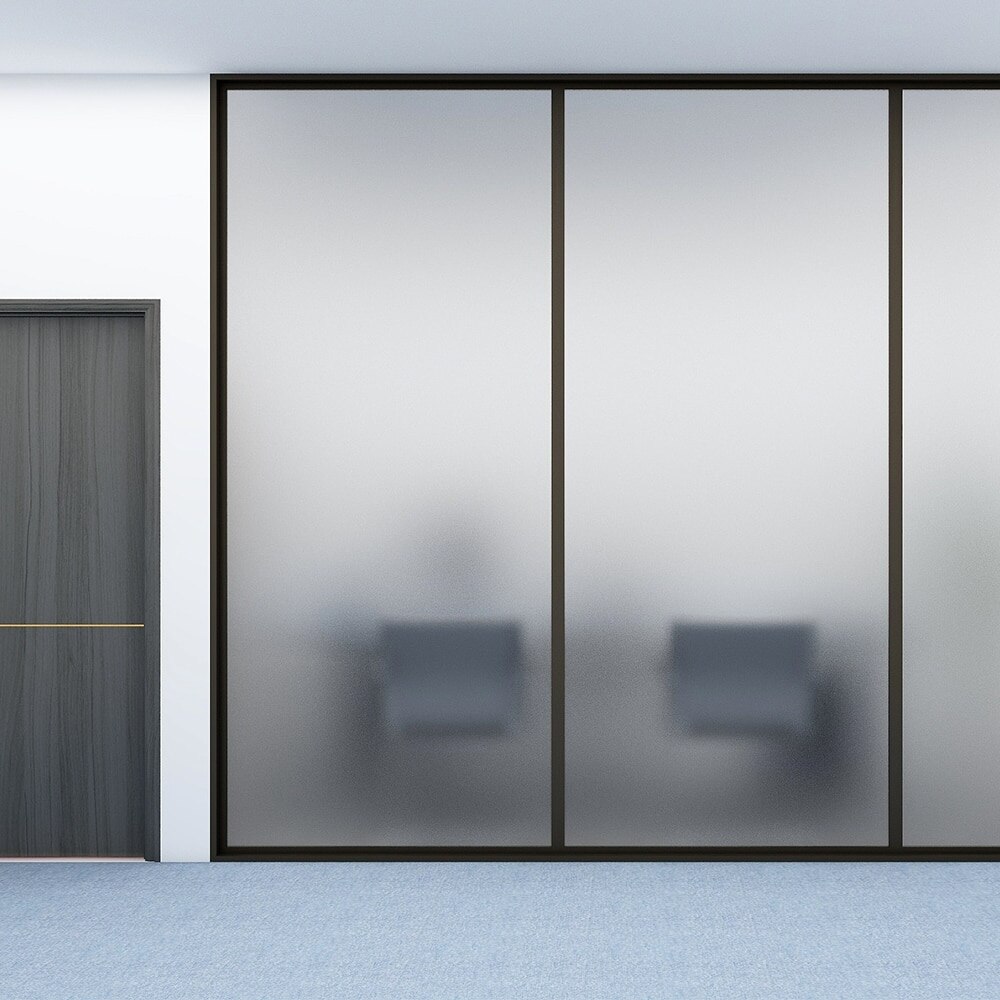 3D Matte Window Film Stained Glas Decoratieve Uv Venster Sticker Privacy Frosted Zelfklevende Film Raamstickers Voor Glas