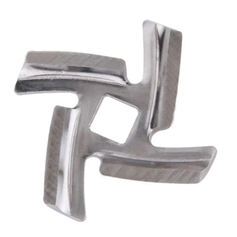 1/3 stücke Fleischwolf Fleischwolf Edelstahl Klinge Fleischwolf Küche Zubehör Ersatzteile Mit 8mm Innen See