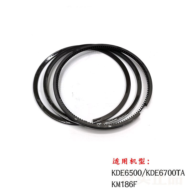 Piston pin ring connecting rod tile assembly KM186F for KIPOR 5KW Quiet diesel generator set KDE6500ET: Green