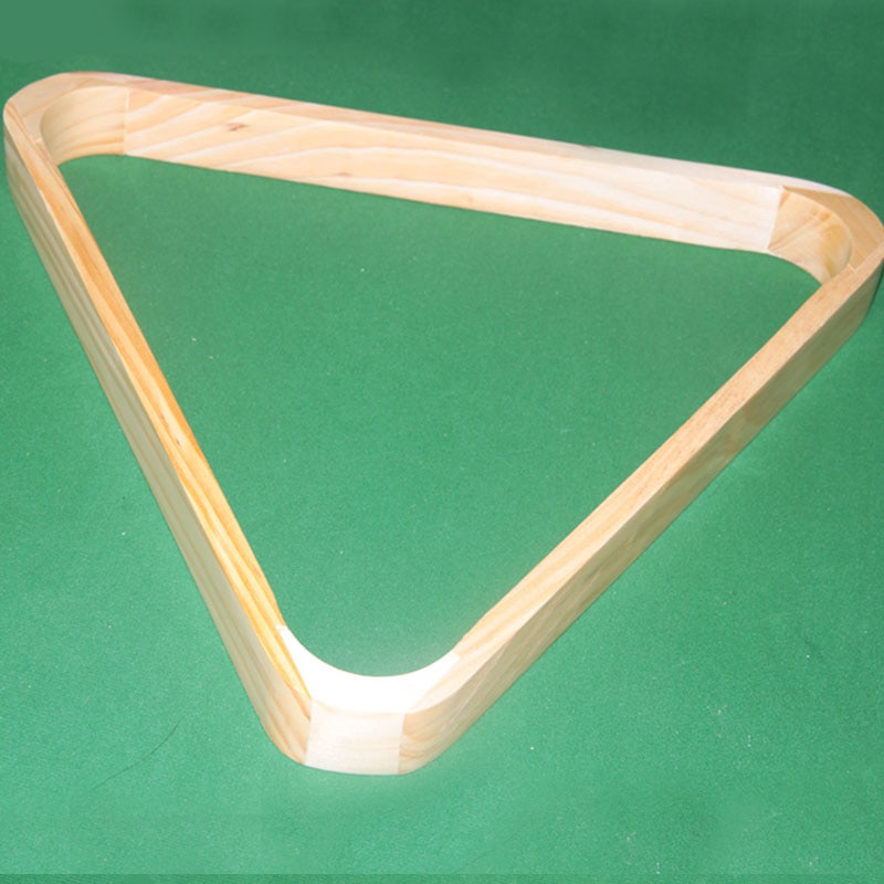 Cuppa trä biljard triangel rack 52mm/57mm 8- ball triangel biljard tillbehör kina