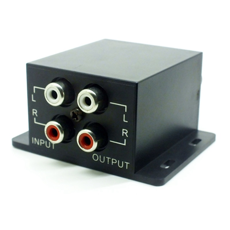 Car Auto Power Amplifier Audio Regulator Bass Subwoofer Equalizer Crossover Controller Adjust Line Level Volume Amplifier