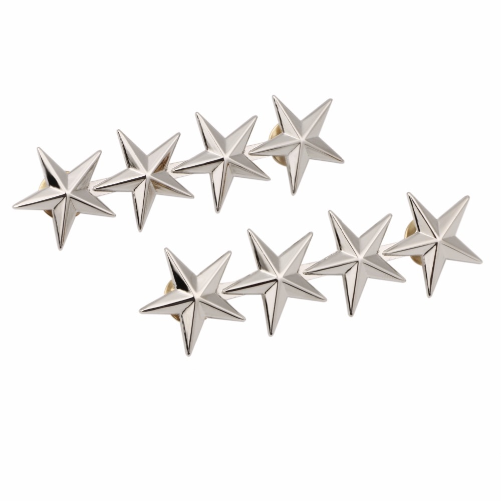 tomwang2012.US USMC MARINE CORPS STAFF MAJOR WARRANT OFFICER INSIGNIA RANK METAL BADGE EPAULETTE DEVICE LAPEL PIN: Pink