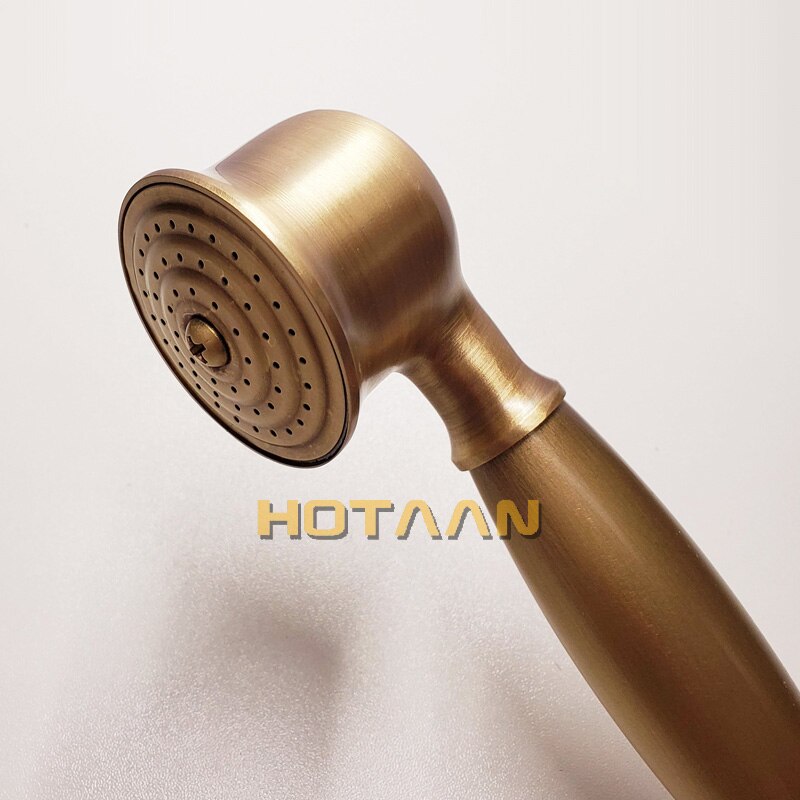 Retail &amp; solid copper antique brass handheld shower luxury batnroom Hand Shower Head YT-5175