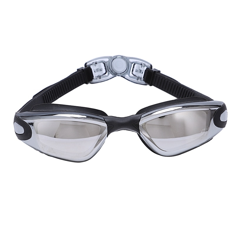Galvanisering uv vandtæt anti-tåge badetøj briller svømning dykning vandbriller gafas justerbare svømmebriller kvinder mænd: Default Title