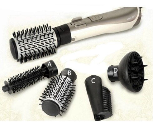 Multifunctionele Föhn Borstel Automatische Roterende Borstel Ionische Haar Borstel Droger Styler Kam Föhn 220 V EU Plug: AU no packing box