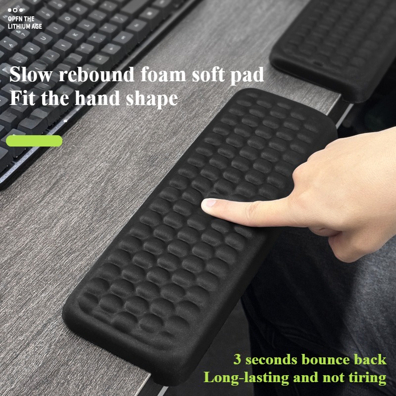 L-Shaped Memory Foam Elbow Pillow Ergonomic Desk Edge Cushion Desk Elbow Pad for Gaming Office Computer PC Painting Gaming