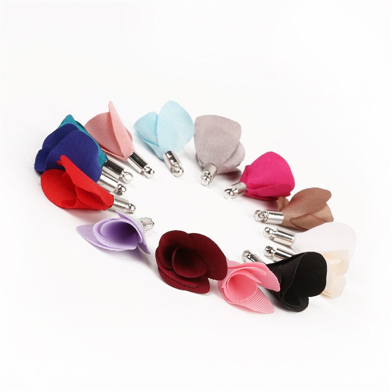 15 x 20mm stuks 10-20 stoffen bloemenkwast bedels hanger voor bruiloft feestjurk gordijn naai accessoires doe-het-zelf