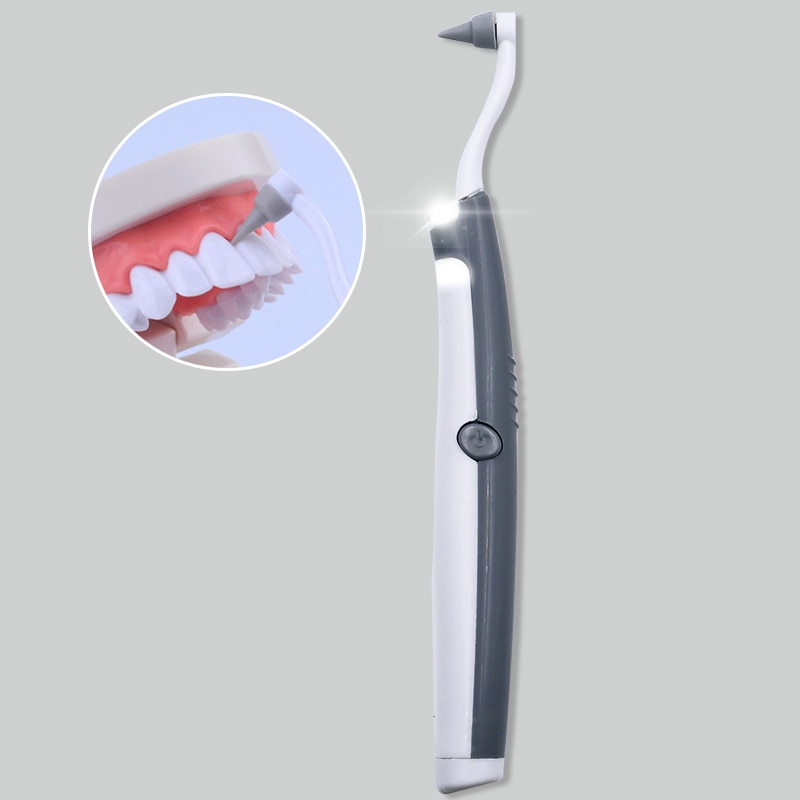 Tandheelkundige Borstel Ultrasone Tandheelkundige Tanden Met Behulp Van Led-verlichting Te Verwijderen Tandsteen En Vlekken Tandenborstel