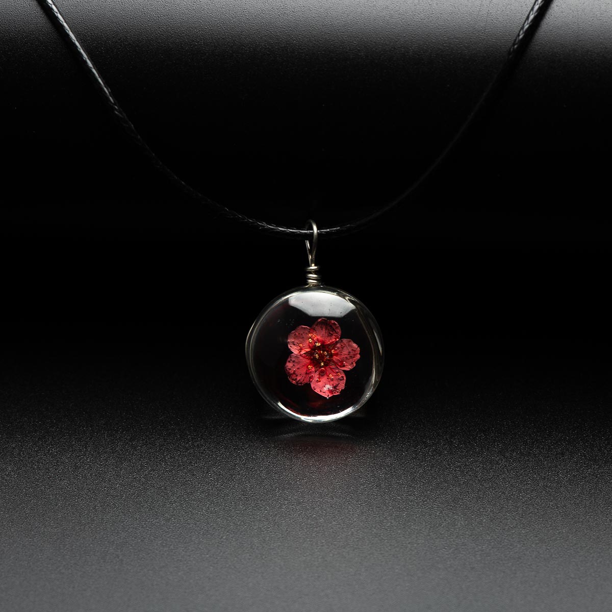 Blume in Glas halskette Anhänger glas Ball halsketten Klassische stil Schmuck # DY513: DY515