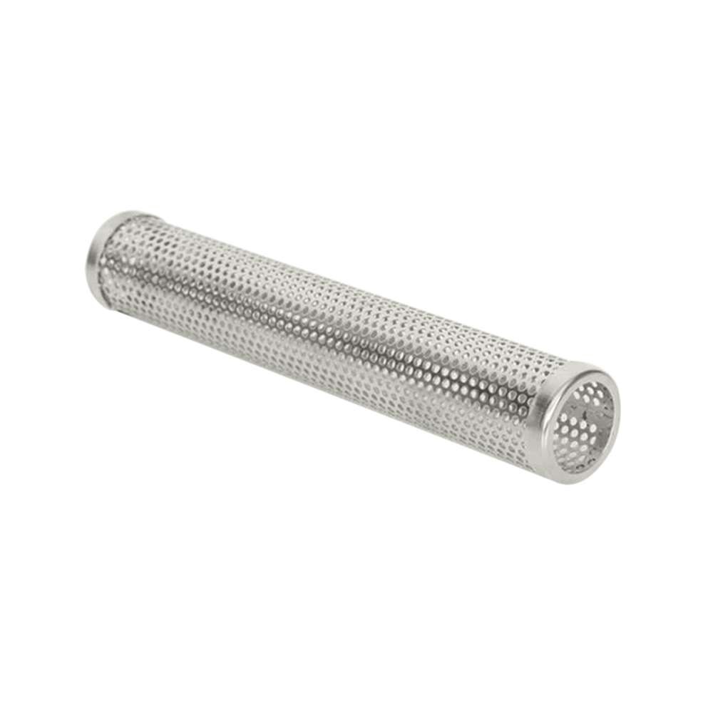 6inch Stainless Steel Pellet Smoker Tube Mesh Pipe Kitchen Outdoor Cooking BBQ Tools Accessories Round Smoke Generator Smoker