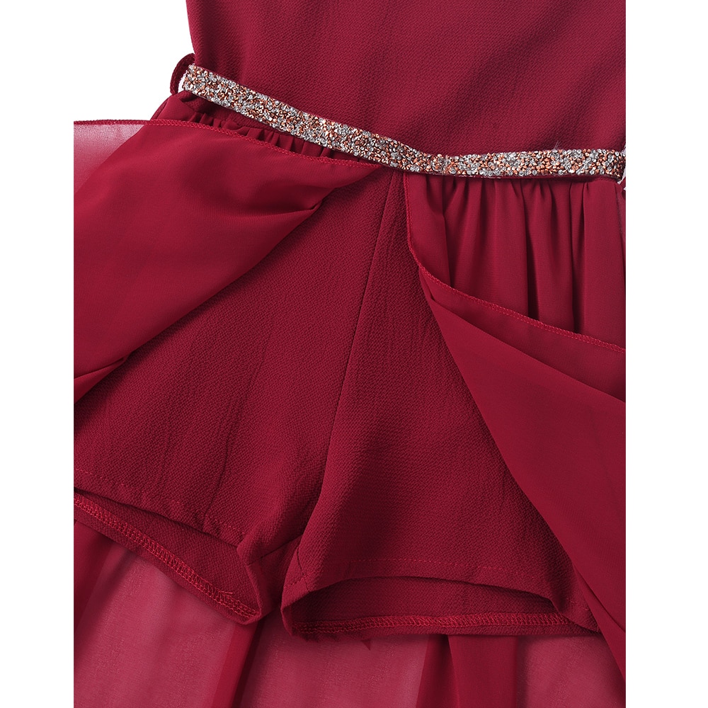 thumbnail image 2 of Girls Ballet Leotard With Attached Skirt – Gymnastics Dance Costume For Lyrical & Ballerina 2 of 6