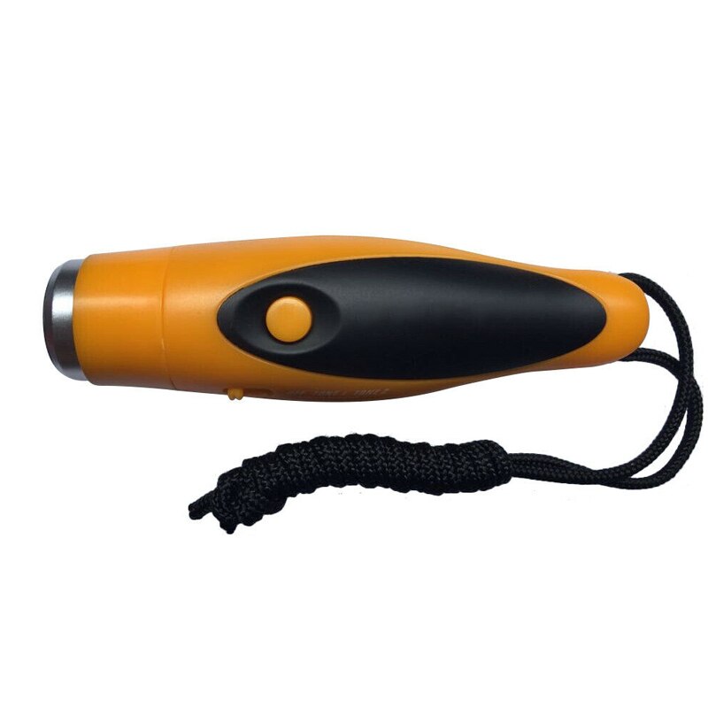 High Decibel 3 Tones Electronic Whistle For Running Fitness Equipment Football Tennis Outdoor Sports Whistle Sports: Orange