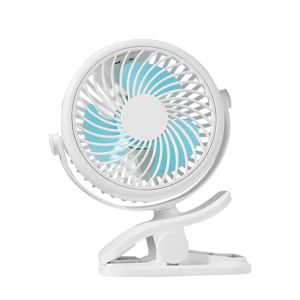 ESR USB Schreibtisch Fan Desktop 2000mAh Wiederaufladbare Kühlung Mini Schreibtisch Fan 360 Grad Rotation Einstellbar Clip-auf Fan baby Kinderwagen