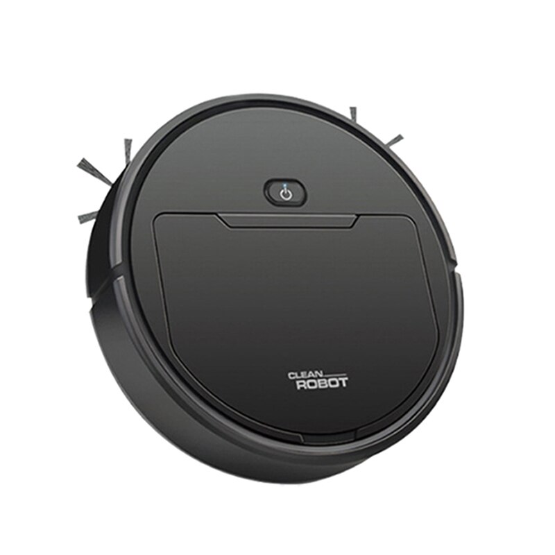 2500Pa Robot Vacuum Cleaner Powerful hand washing for Smart home mopping sweeper Sweep&Suction&Mop 3 in 1 For Hard Floor&Carpet: Black / EU