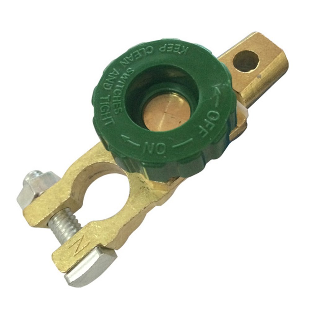 Car battery connector Zinc alloy copper plating Anti-leakage power switch Battery pile head Battery protection switch