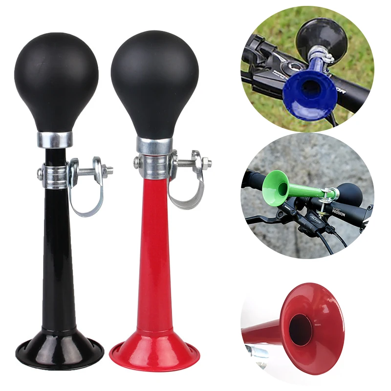 Bocina de aire para bicicleta de montaña, timbre de seguridad para manillar de bicicleta de carretera, accesorios para bicicleta, 1 ud.