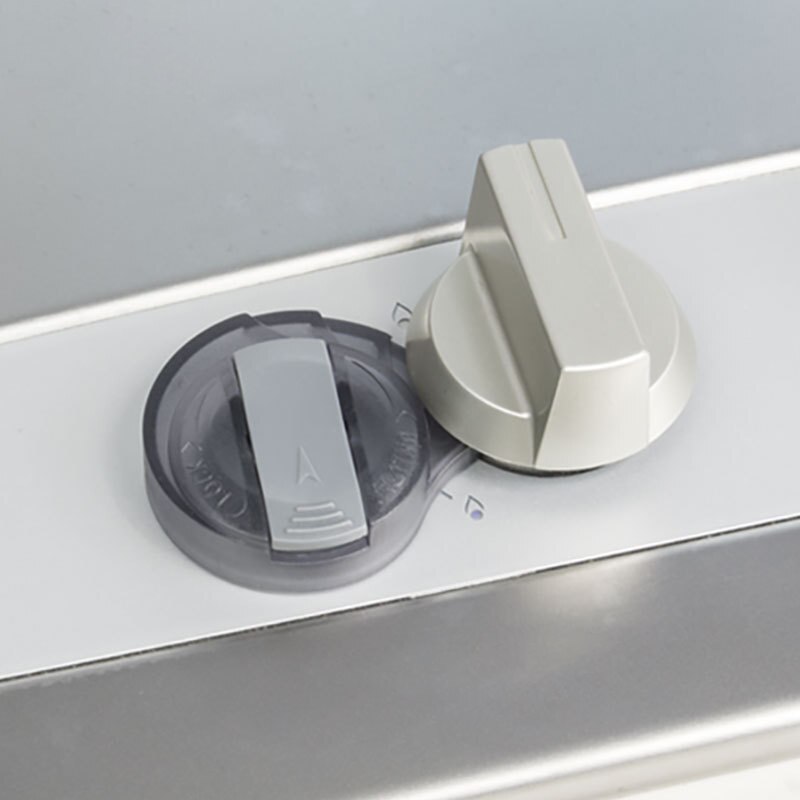 2Pcs Gasfornuis Oven Knop Cover Hangslot Deksel Lock Protector Baby Keuken Veiligheid Kinderen Bescherming Accessoires