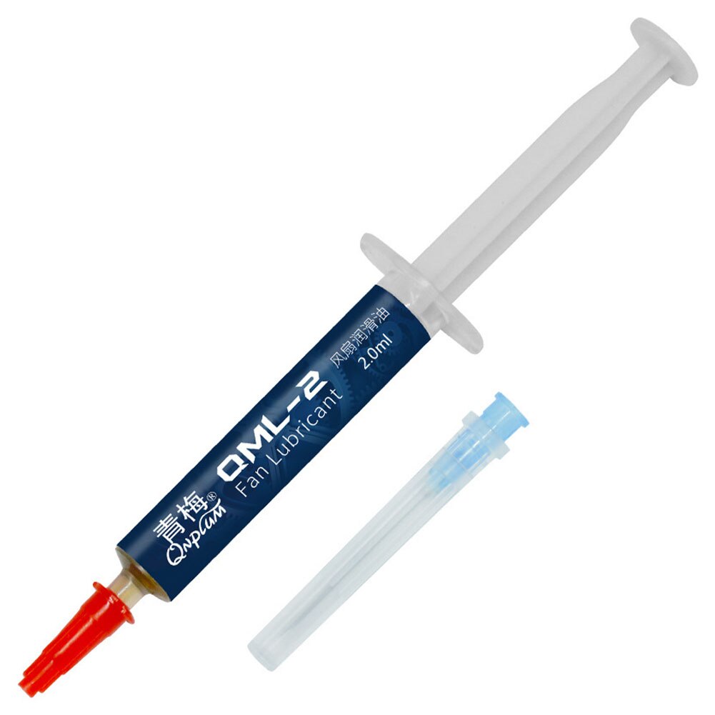 Huile synthétique polyvalente pour ordinateur de bureau, lubrifiant pour ventilateur, dissipateur de chaleur, plâtre conducteur à grande vitesse, 2ML