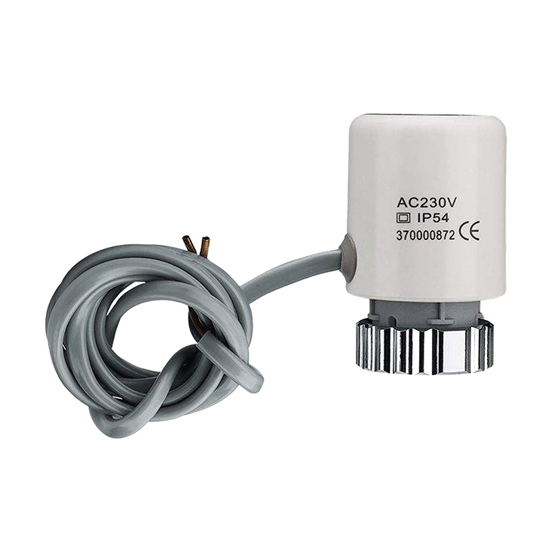 Actuador térmico eléctrico de 230V, válvula de radiador NO NC normalmente cerrada para sistema de calefacción por suelo radiante de agua