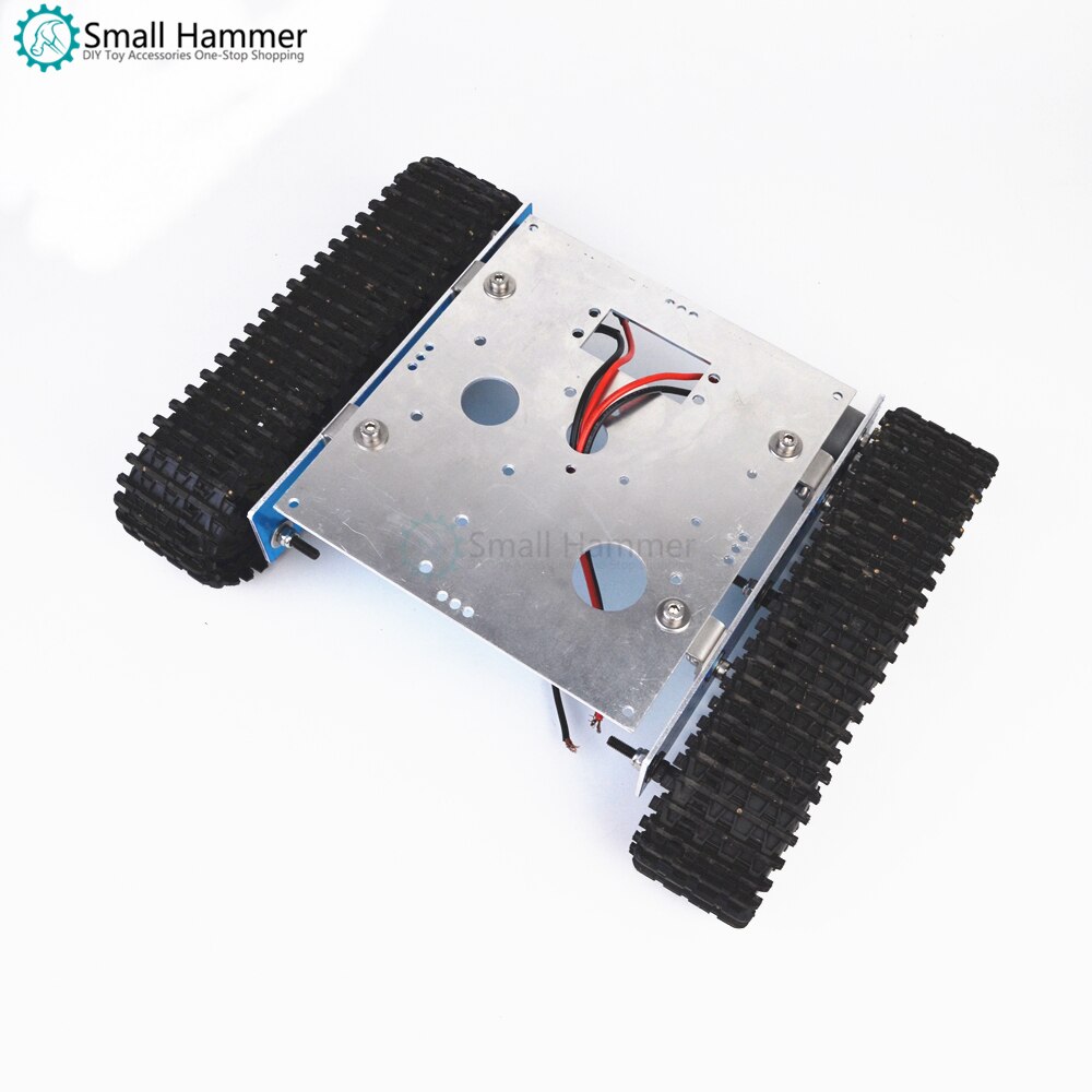 Aluminum tank robot chassis dc 9 12v crawler chass vicedeal
