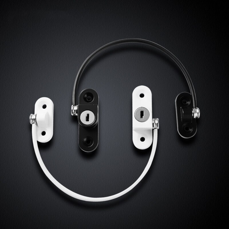 Baby Safety Window Lock Protection Form Children Bebe Security Children’s Lockers Cabinet Windows Limiter Stopper Locks for Kids