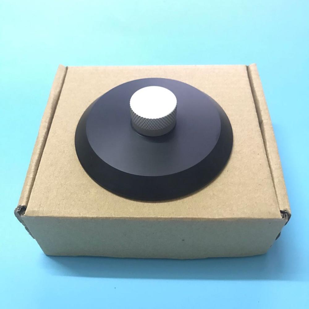 POM de fijación de disco 76g estabilizador de disco LP peso récord tocadiscos abrazadera del vinilo amortiguador de vibraciones madera Paquete de caja: Normal pack