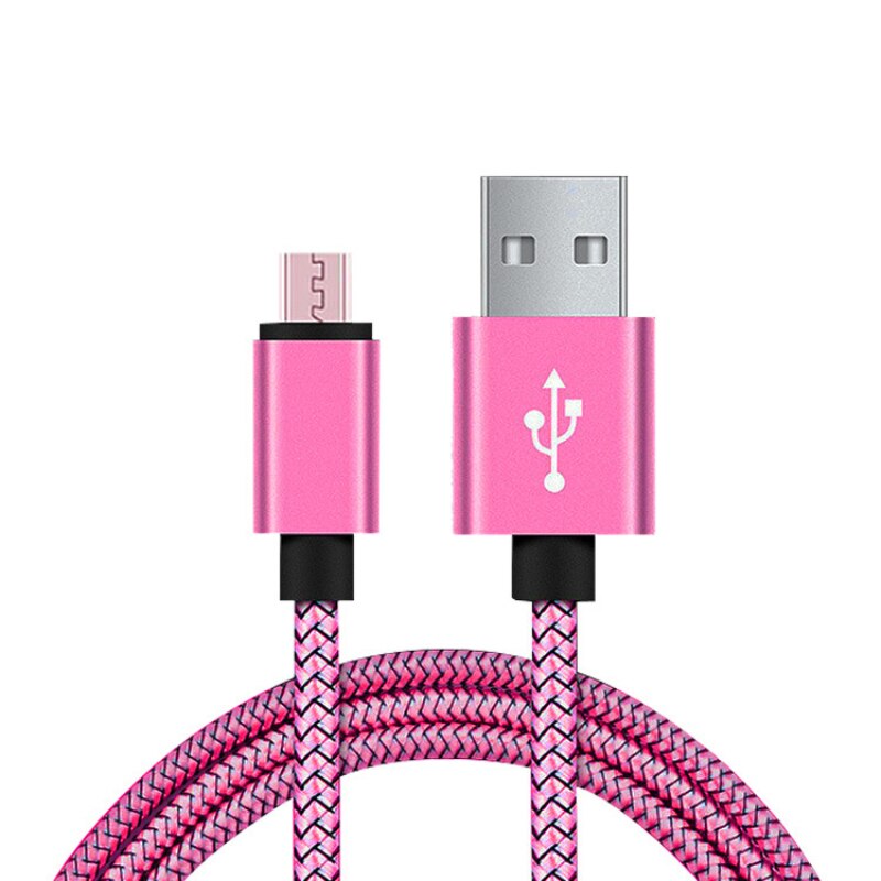 USB di Tipo C Veloce di Ricarica Per huawei honor 10 P10 V20 p20 lite xiaomi mi 6x mi 5 samsung galaxy a8 2018 a5 2017 Caricatore: 1M / rose red